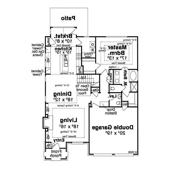 First Floor image of ASCOT House Plan